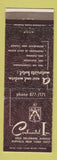 Matchbook Cover - Continental Inn Buffalo NY