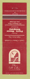 Matchbook Cover - Lido Cafe St Louis MO