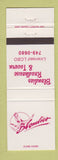 Matchbook Cover - Bondies Roadhouse Tavern