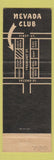 Matchbook Cover - Nevada Club Casino Las Vegas NV girlie