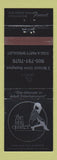 Matchbook Cover - Latin Quarter Strip Club girlie
