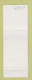 Matchbook Cover - Latin Quarter Strip Club girlie