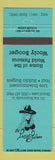 Matchbook Cover - Lariat Saloon Grand Lake Colorado girlie