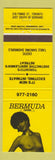 Matchbook Cover - Bermuda Tavern strip club girlie Toronto ON