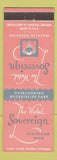 Matchbook Cover - Hotel Sovereign Cleveland OH