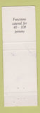 Matchbook Cover - Exclusively Yours Queensland Albion Brisbane Australia