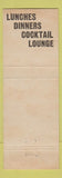 Matchbook Cover - Sacone's Geneva NY restaurant