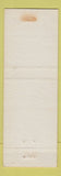 Matchbook Cover - Country Kitchen Alexandria MN