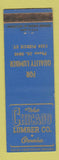 Matchbook Cover - Chicago Lumber Omaha NE WEAR