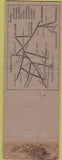 Matchbook Cover - Frisco Lines Railroad St Louis San Francisco