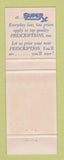 Matchbook Cover - Super X Drug Stores