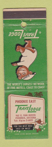 Matchbook Cover - Travel Lodge Phoenix AZ