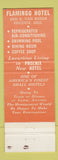Matchbook Cover - Flamingo Hotel Phoenix AZ