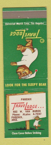 Matchbook Cover - Travel Lodge Phoenix AZ