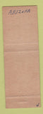 Matchbook Cover - Horseshoe Motel Phoenix AZ