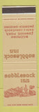 Matchbook Cover - Saddleback Inn Phoenix AZ