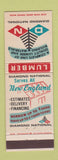 Matchbook Cover - Diamond National Lumber