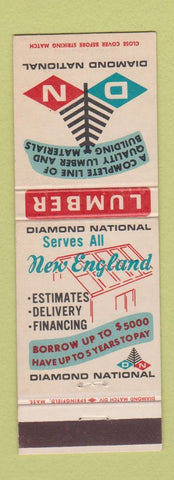 Matchbook Cover - Diamond National Lumber