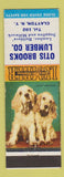 Matchbook Cover - Otis Brooks Lumber Clayton NY