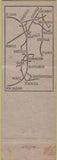 Matchbook Cover - L and N Railroad Louisville Nashville