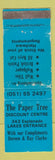 Matchbook Cover - The Paper Tree Lakes Entrace Australia wallpaper tiles WORN