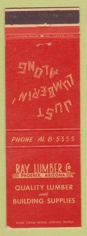 Matchbook Cover - Ray Lumber Phoenix AZ