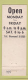 Matchbook Cover - Lloyd's Barber Shop Middletown OH