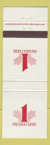 Matchbook Cover - 1 Premier Choix Canada