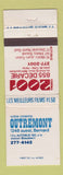 Matchbook Cover - Outremont Cinema 2001 Movies QC