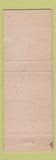Matchbook Cover - Becknell Barber Shop Warsaw IN WEAR