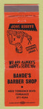 Matchbook Cover - Bahde's Barber Shop Torrance CA