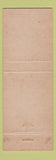 Matchbook Cover - Curry's Barber Shop East Milton MA BLUE
