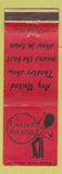 Matchbook Cover - United Theatre Movies QC? WEAR #1