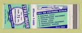 Matchbook Cover - Chas Strelinger Machine Tools Warren MI