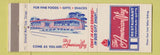 Matchbook Cover - American Way Restaurant Flint MI