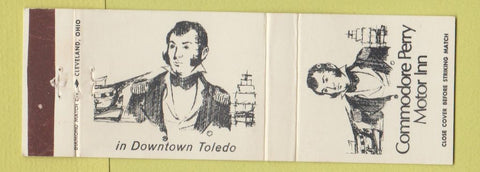Matchbook Cover - Commodore Perry Motor Inn Toledo OH
