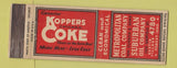 Matchbook Cover - Koppers Coke Coal Metropolitan Coal Chicago IL