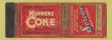 Matchbook Cover - Koppers Coke Coal Service Drugs Chicago WEAR