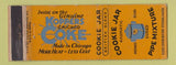Matchbook Cover - Koppers Coke Coal Chicago IL Cookie Jar Pipe Tobacco
