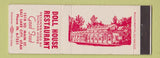 Matchbook Cover - Doll Hosue Restaurant Salt Lake City UT