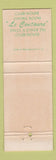Matchbook Cover - Blue Bonnets Horse Racing QC