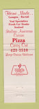 Matchbook Cover - Villa Amantea Italian Restaurant Garden City MI