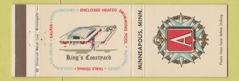 Matchbook Cover - King's Courtyard Minneapolis MN