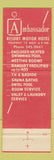 Matchbook Cover - King's Courtyard Minneapolis MN