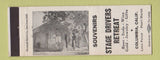 Matchbook Cover - Stage Driver Retreat Columbia CA
