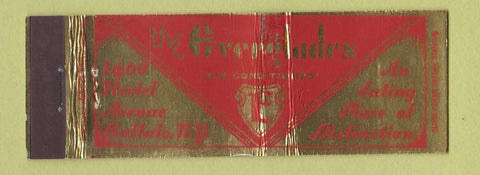 Matchbook Cover - The Everglades Buffalo NY restaurant Full Length