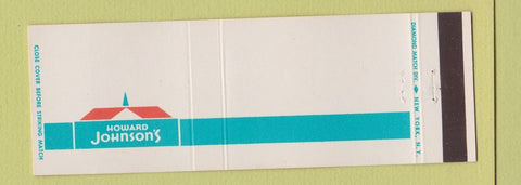 Matchbook Cover - Howard Johnson's  Full Length