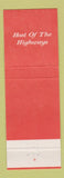 Matchbook Cover - Howard Johnson's  Full Length