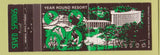 Matchbook Cover - Seven Springs Resort Champion PA Full Length