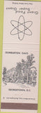 Matchbook Cover - Giant Food Georgetown Washington DC